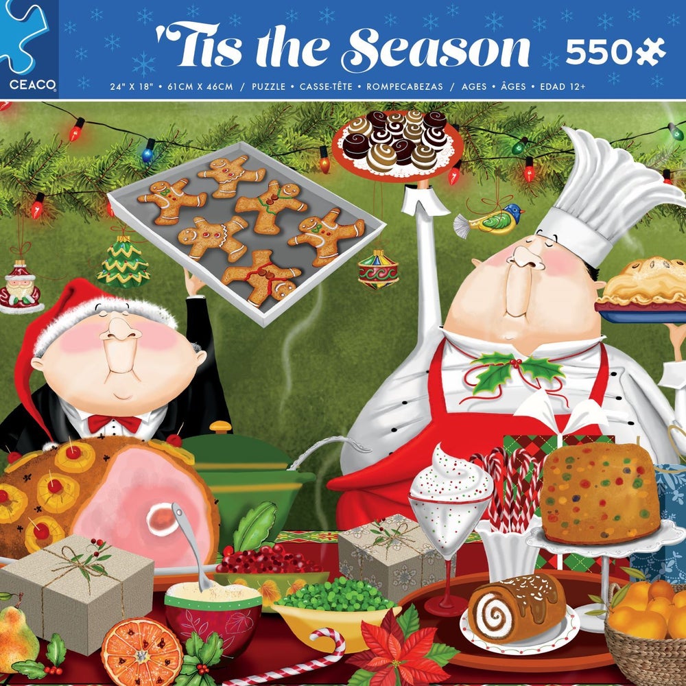 550PC 'TIS THE SEASON ASST (6) BL *HOLIDAY*